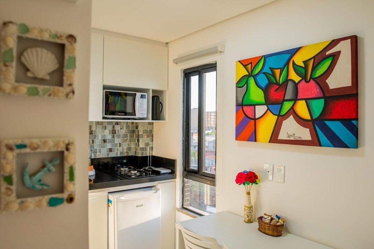 פורטאלזה 507 Lindo Flat Mobiliado Na Praia De Iracema מראה חיצוני תמונה